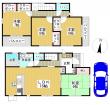 豊中市立花町3丁目 新築戸建て 平成30年3月完成済み【2号棟】