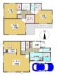 豊中市服部元町1丁目 全2区画【1号棟】北東角地・平成30年3月完成済み
