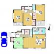 豊中市北緑丘1丁目 新築戸建て 全6区画分譲【A号地】4LDK