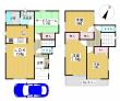 豊中市北緑丘1丁目 新築戸建て 全6区画分譲【F号地】3LDK+納戸5.7帖