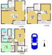 豊中市柴原町2丁目 全6区画の新築戸建て【1号棟】 平成30年4月中旬完成済み