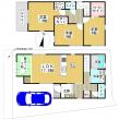 豊中市庄内東町6丁目 新築戸建て 平成30年10月下旬完成済み・全3区画【3号棟】
