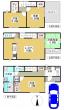 豊中市蛍池南町1丁目 新築戸建て・全3区画【1号棟】4LDK+WIC+SIC