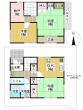 豊中市蛍池南町1丁目 軽量鉄骨造りの旧クボタハウス施工の中古戸建て 3DK+納戸