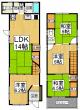 池田市鉢塚2丁目 中古戸建て・4LDK!現況空家