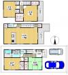 池田市呉服町 新築戸建 全2区画【1号棟】4LDK+WIC+お車2台可能