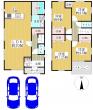 豊中市服部本町5丁目 新築戸建て・全4区画【3号棟】