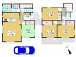 豊中市本町6丁目 新築戸建て・全3区画 こちらは【3号棟】4LDK