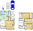 豊中市清風荘2丁目 全4区画、新築戸建て【3号棟】
