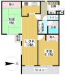 曽根西町パーク・ハイム 最上階・南東角部屋 曽根駅徒歩4分