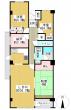ファミール曽根 フルリノベーション済み・最上階・南西角部屋・3LDK+納戸・曽根駅徒歩1分