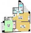 ユニーブル岡町 南東角部屋・過去改装履歴有り・ペット飼育可能